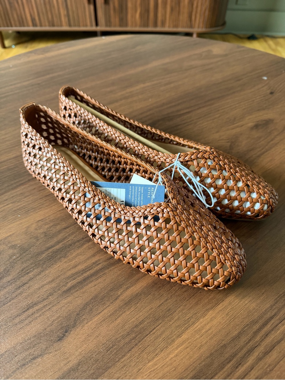 Universal Thread Woven Ballet Flats - Brown